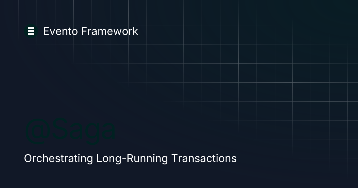 @Saga | Evento Framework